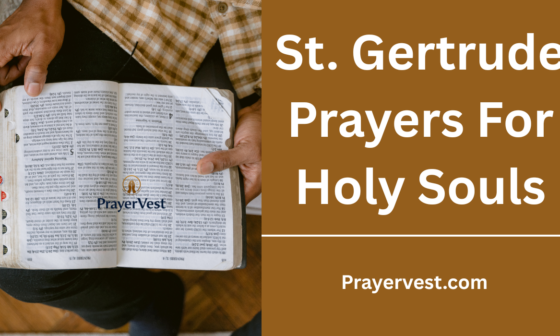 St. Gertrude Prayers For Holy Souls