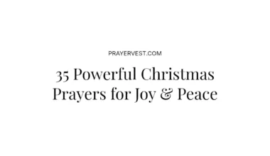 35 Powerful Christmas Prayers for Joy & Peace
