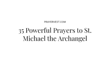35 Powerful Prayers to St. Michael the Archangel