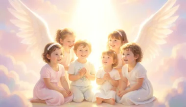 35 Powerful Prayers Of Protection For Children: Divine light shielding children.
