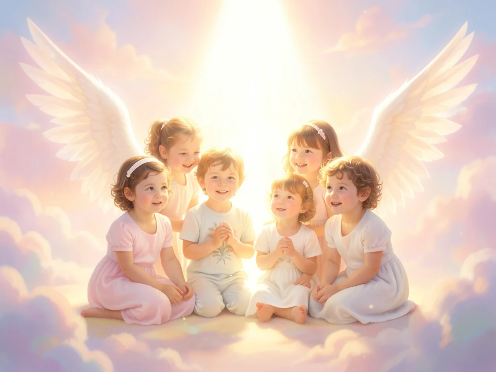 35 Powerful Prayers Of Protection For Children: Divine light shielding children.