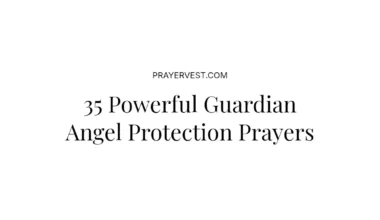 35 Powerful Guardian Angel Protection Prayers