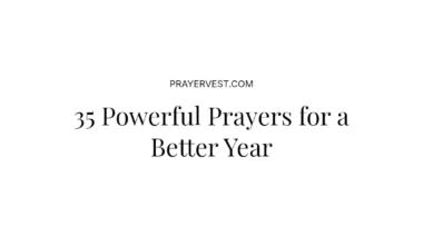 35 Powerful Prayers for a Better Year