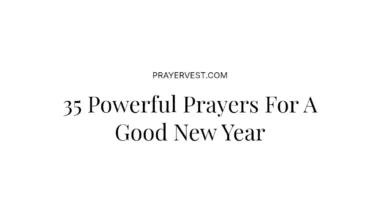 35 Powerful Prayers For A Good New Year