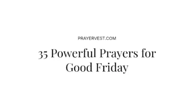 35 Powerful Prayers for Good Friday