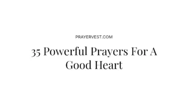 35 Powerful Prayers For A Good Heart