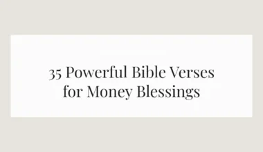 35 Powerful Bible Verses for Money Blessings