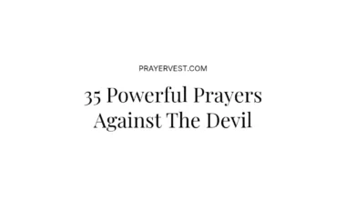 35 Powerful Prayers Against The Devil