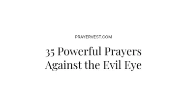 35 Powerful Prayers Against the Evil Eye