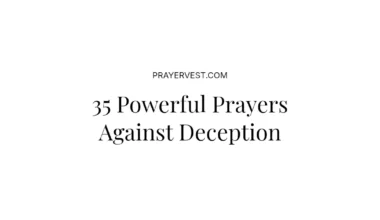 35 Powerful Prayers Against Deception