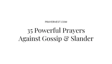 35 Powerful Prayers Against Gossip & Slander