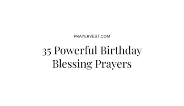 35 Powerful Birthday Blessing Prayers